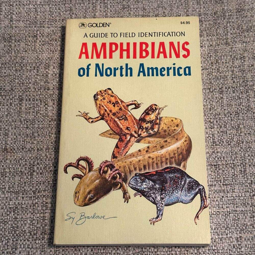 Amphibians of North America" field guide published by Golden Press in 1978.